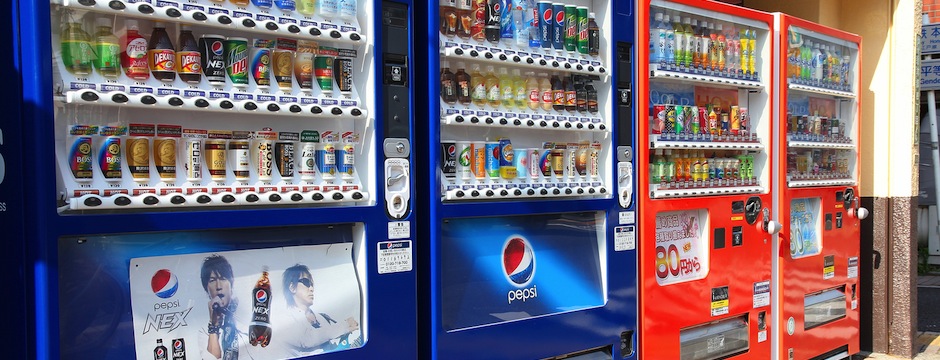 vending machines